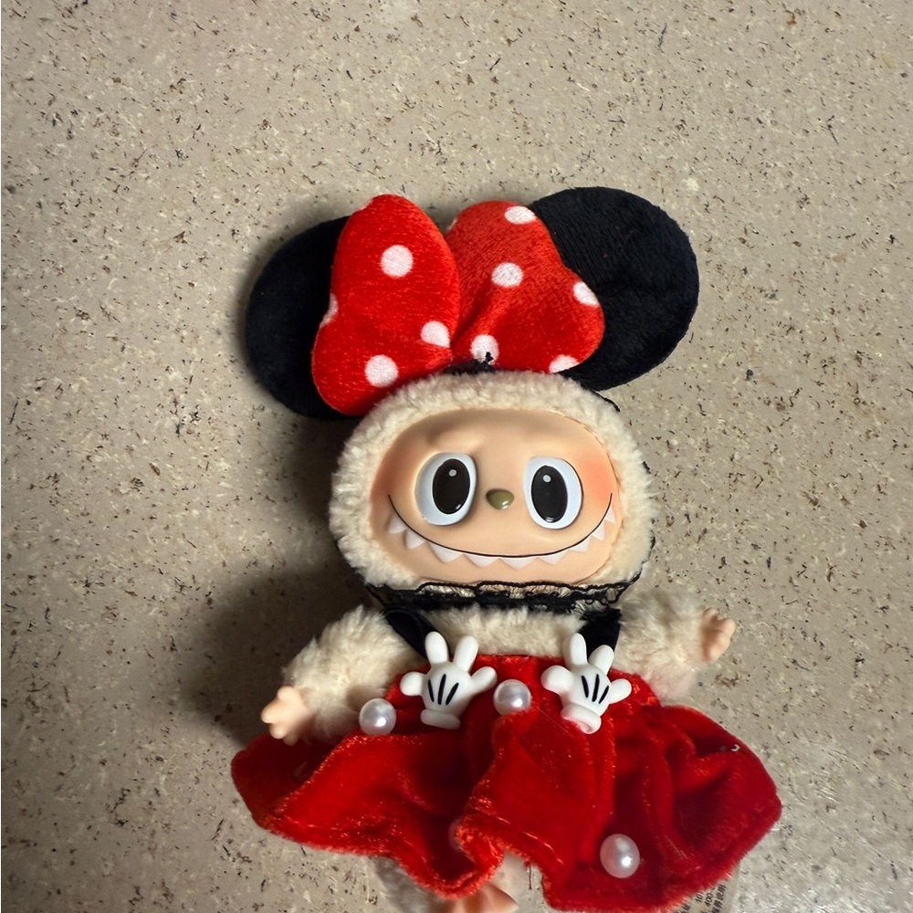 Minnie mouse outfit for 17cm doll
